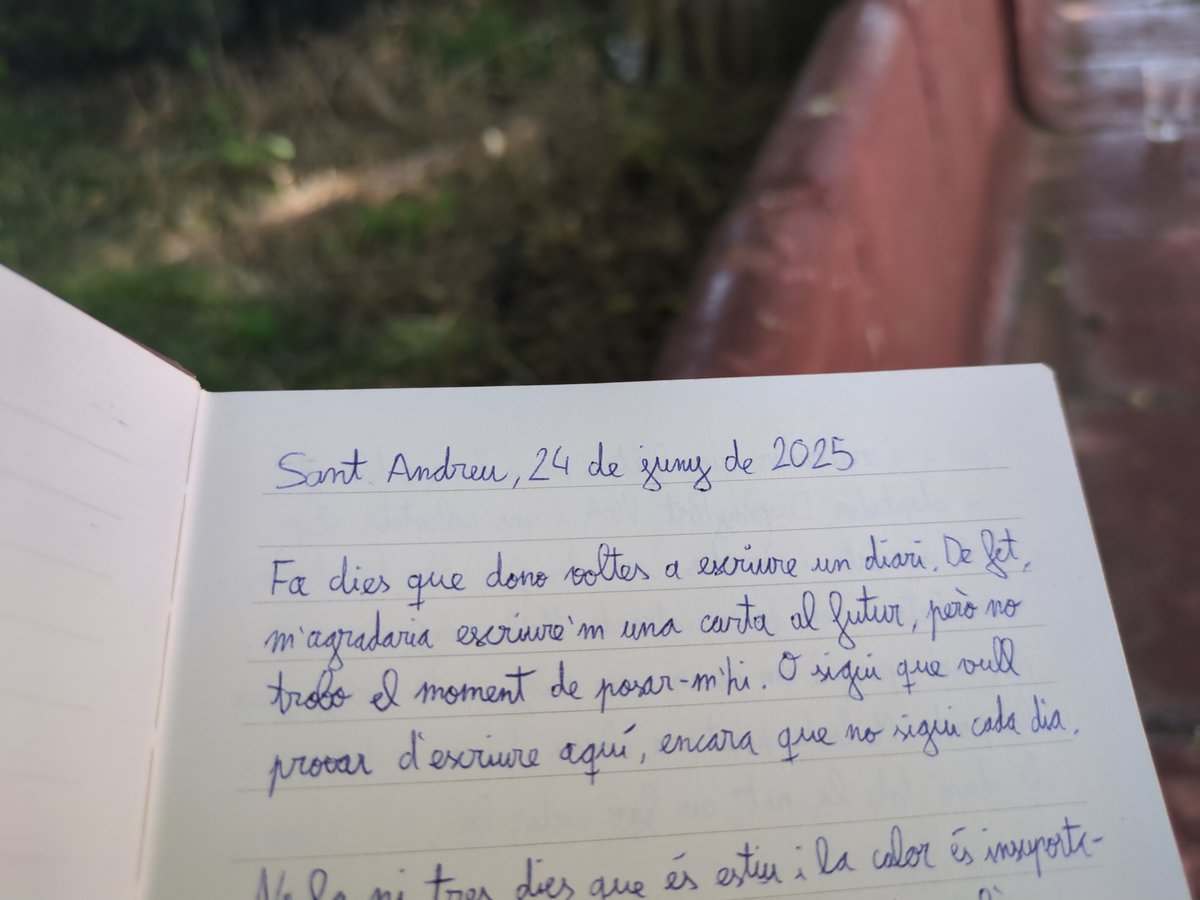 El nou diari, obert per la primera entrada